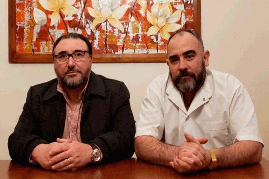Martín Jáuregui y Carlos Arizabalo